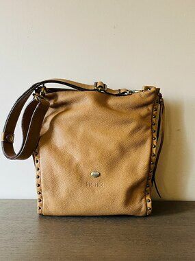 Soft Leather Italian Crossbody Bag with Adjustable strap